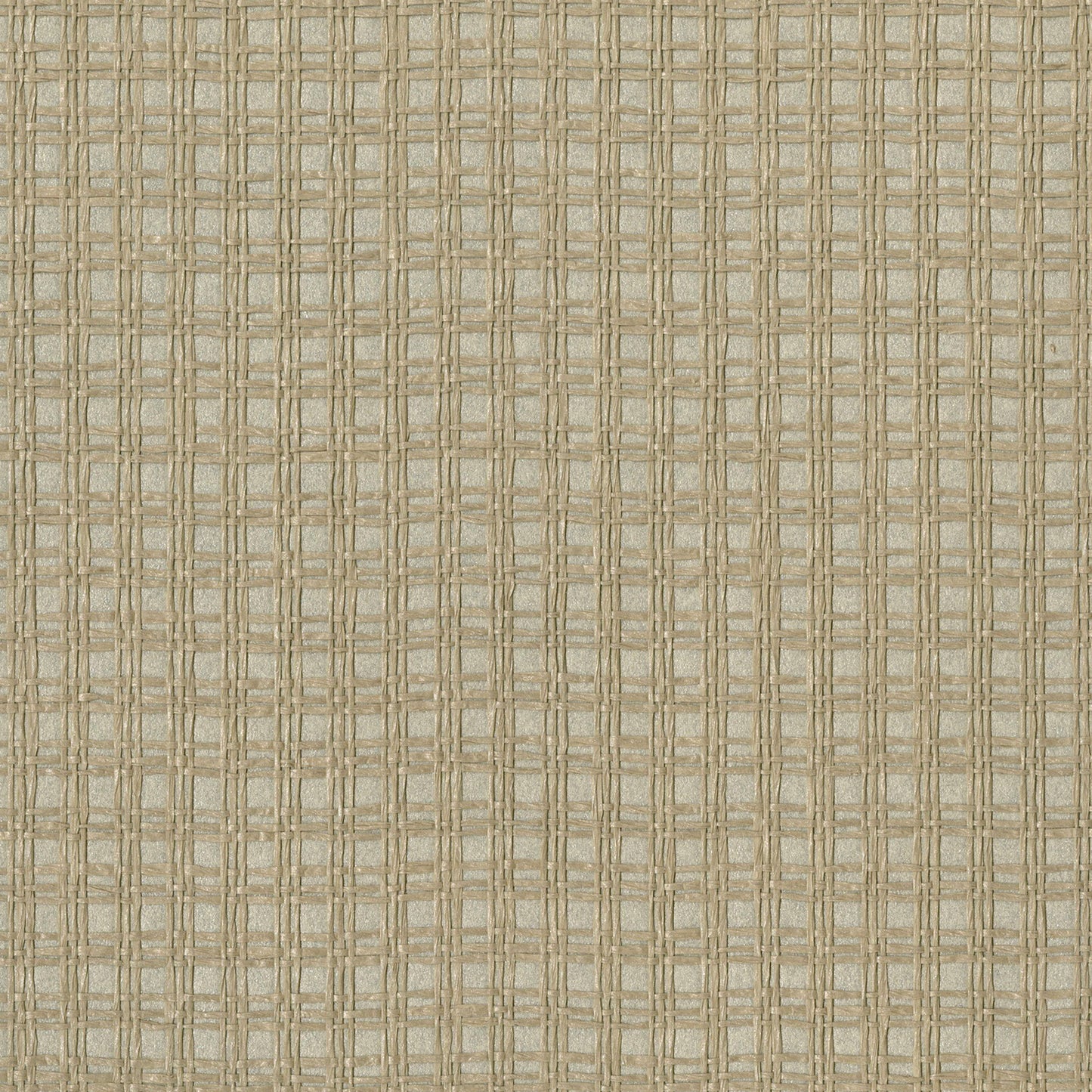 Kenneth James Kori Khaki Grasscloth Wallpaper, 36-in by 24-ft