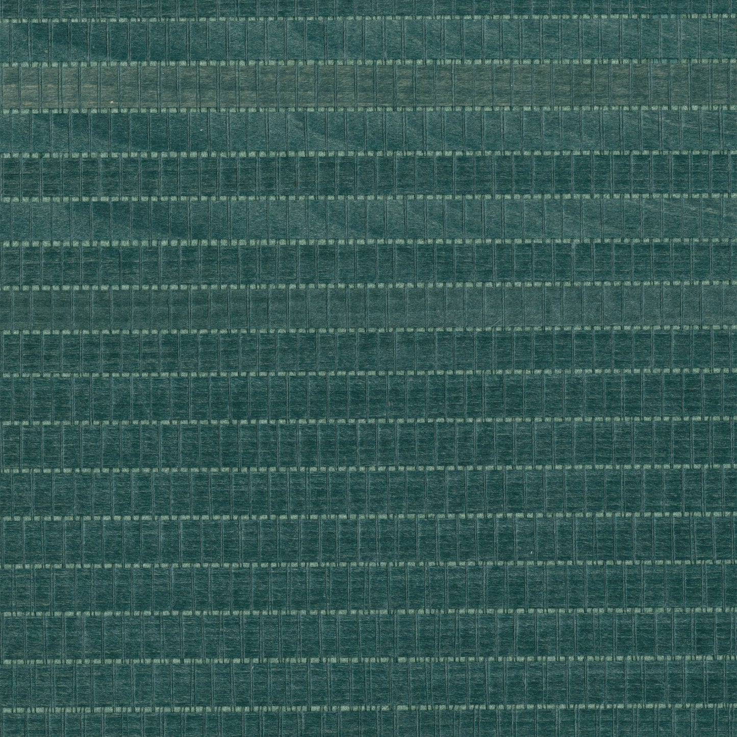 Kenneth James Kando Teal Grasscloth Wallpaper, 36-in by 24-ft