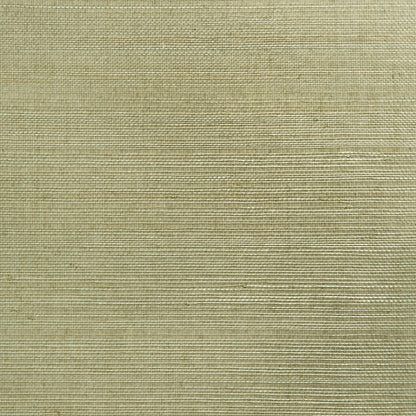 Kenneth James Mutei Sage Grasscloth Wallpaper, 36-in by 24-ft