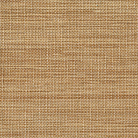 Kenneth James Kenshin Neutral Grasscloth Wallpaper, 36-in by 24-ft