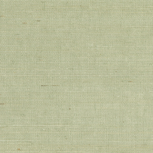 Kenneth James Popun Light Green Sisal Grasscloth Wallpaper, 36-in by 24-ft