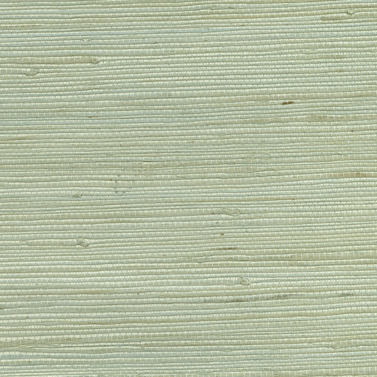 Kenneth James Amur Mint Grasscloth Wallpaper, 36-in by 24-ft