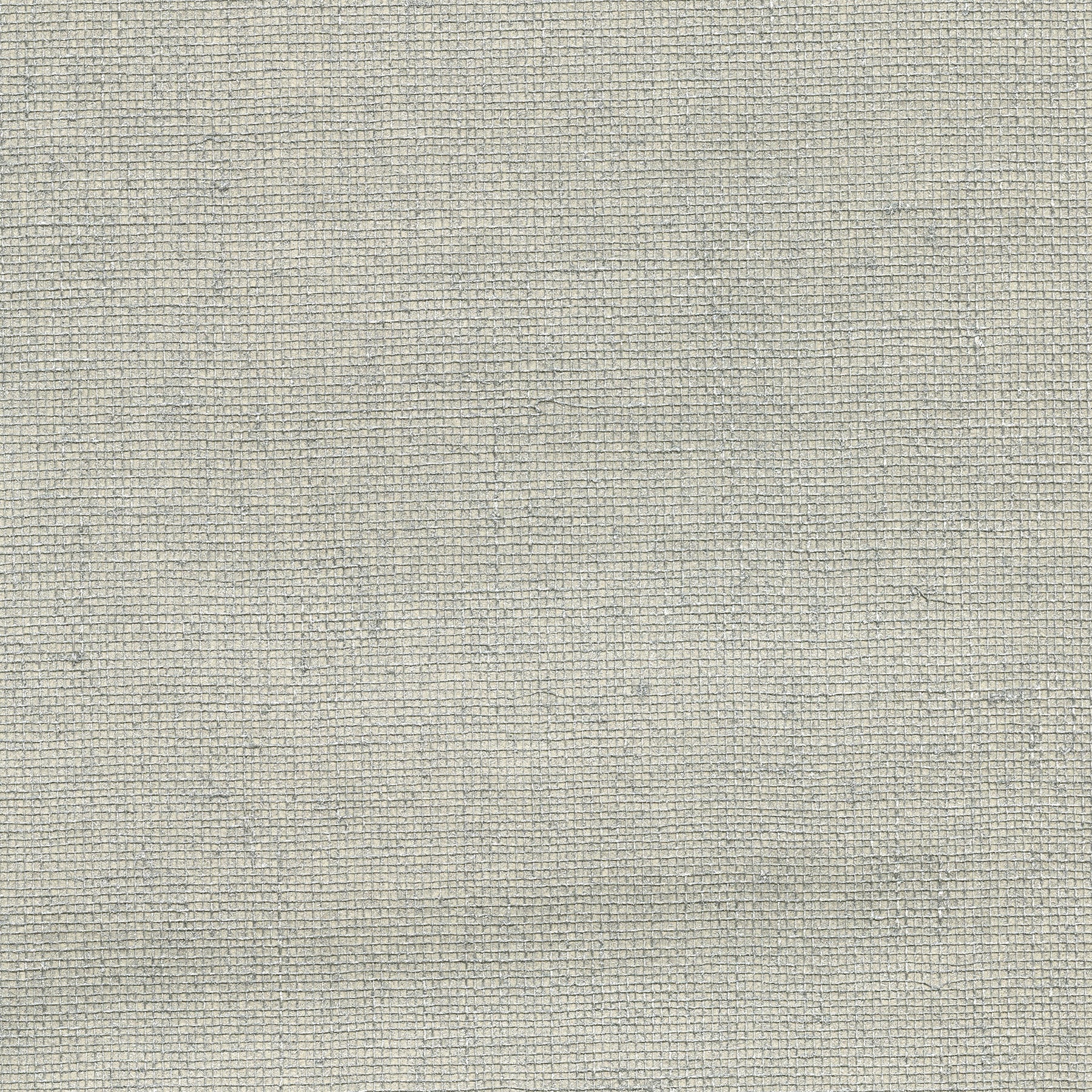 Kenneth James Leyte Silver Grasscloth Wallpaper, 36-in by 24-ft