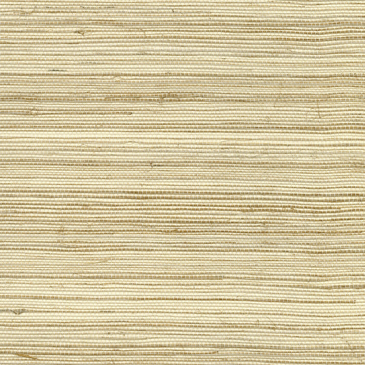 Kenneth James Changzhou Beige Grasscloth Wallpaper, 36-in by 24-ft