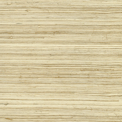 Kenneth James Changzhou Beige Grasscloth Wallpaper, 36-in by 24-ft