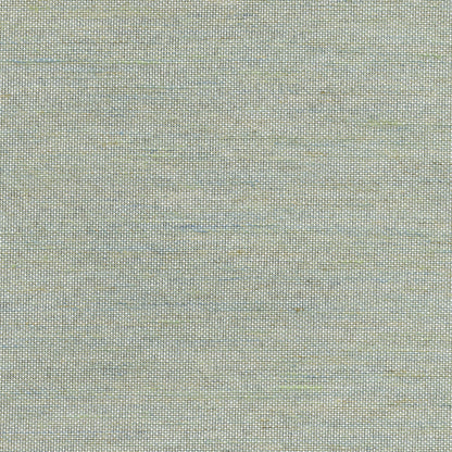 Kenneth James Samai Aquamarine Grasscloth Wallpaper, 36-in by 24-ft