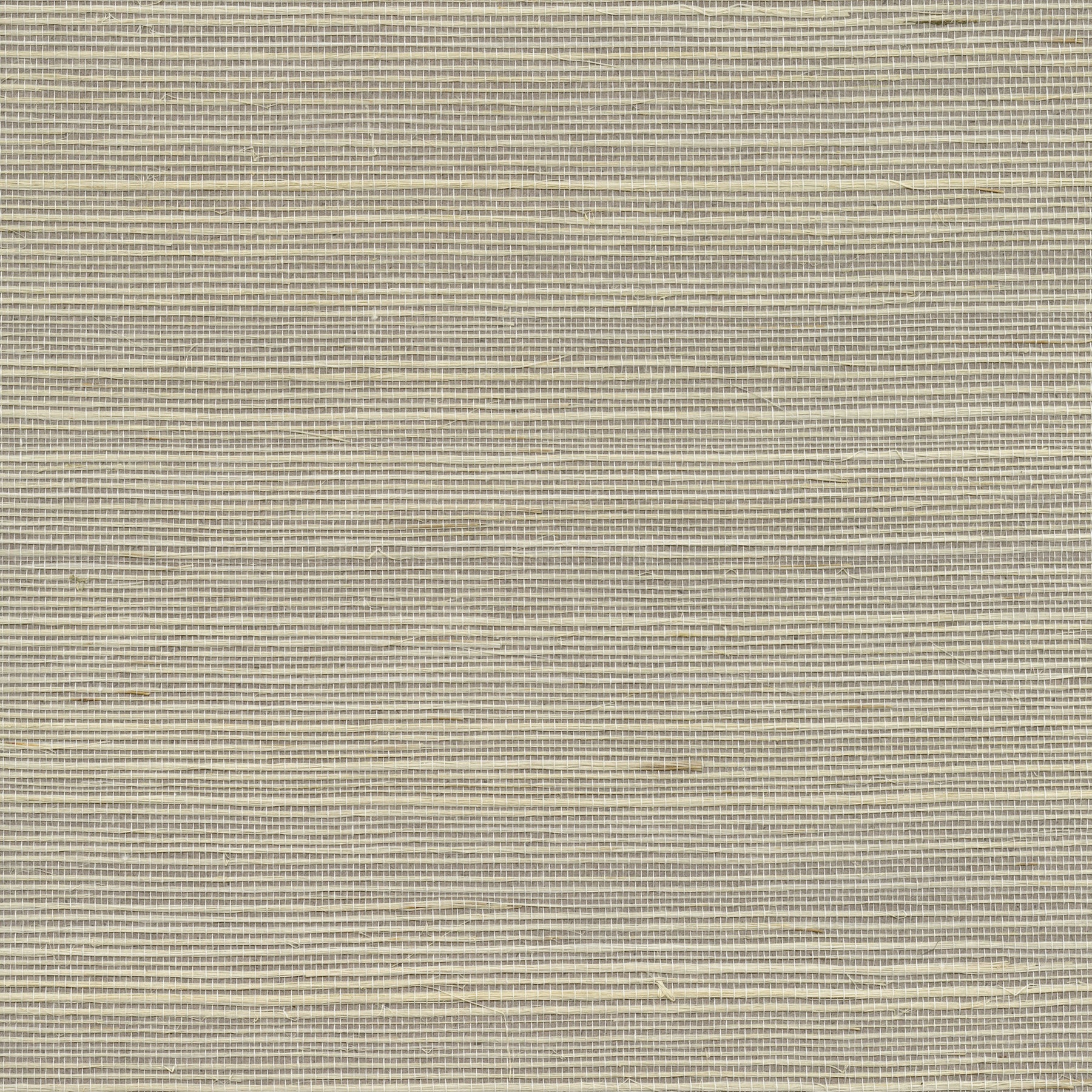 Kenneth James Quing Taupe Sisal Grasscloth Wallpaper, 36-in by 24-ft