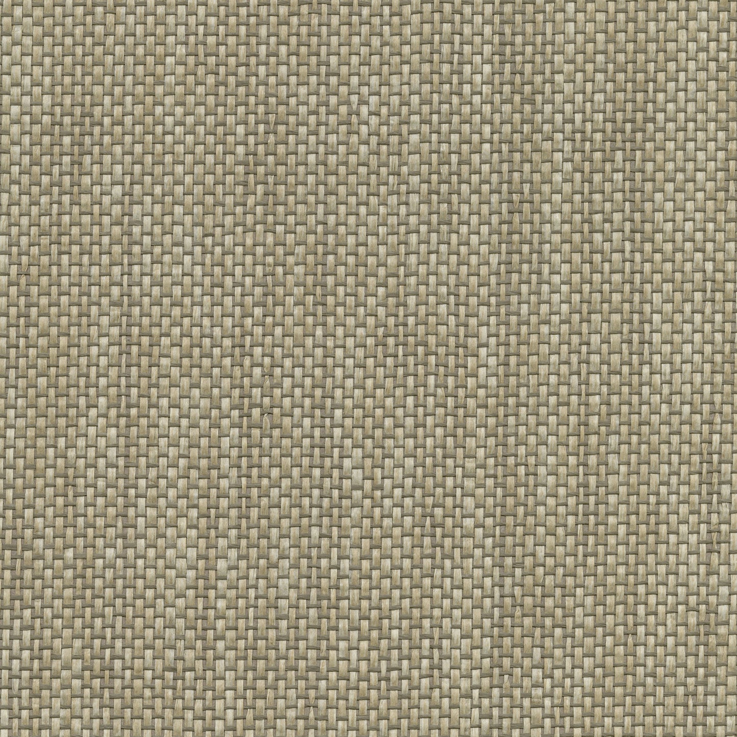 Kenneth James Gaoyou Khaki Paper Weave Wallpaper, 36-in by 24-ft