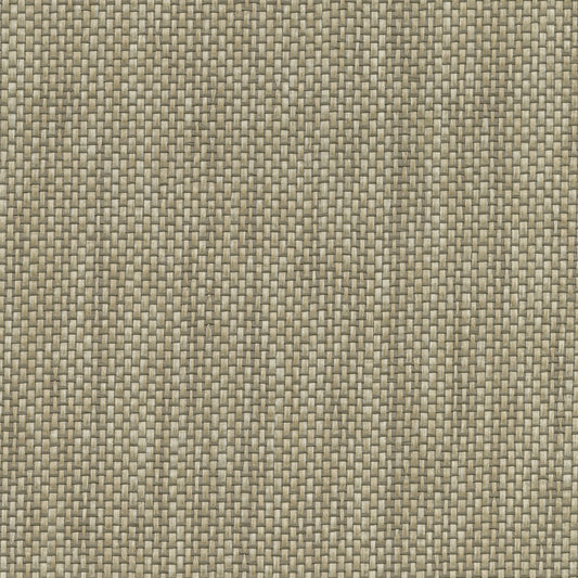 Kenneth James Gaoyou Khaki Paper Weave Wallpaper, 36-in by 24-ft