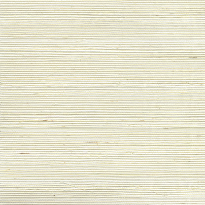 Kenneth James Luoma Off White Sisal Grasscloth Wallpaper, 36-in by 24-ft