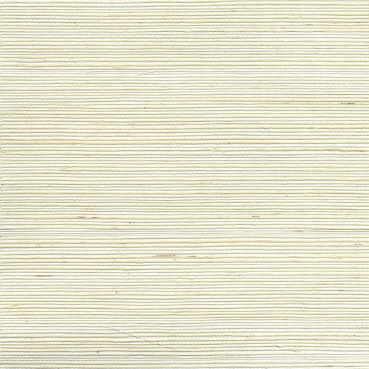 Kenneth James Luoma Off White Sisal Grasscloth Wallpaper, 36-in by 24-ft