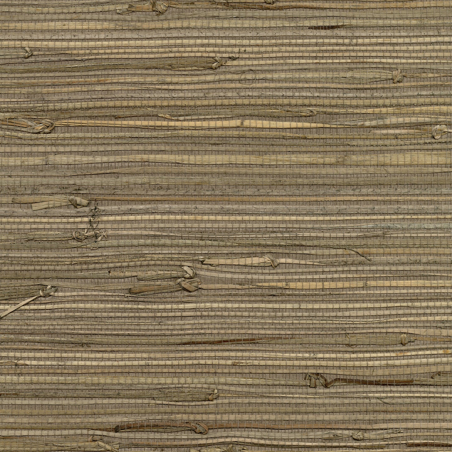 Kenneth James Anhui Brown Grasscloth Wallpaper, 36-in by 24-ft