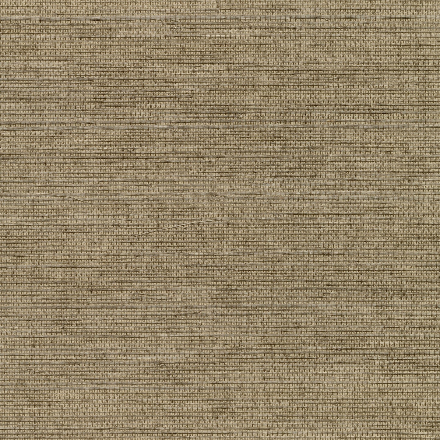 Kenneth James Kansu Brown Sisal Grasscloth Wallpaper, 36-in by 24-ft