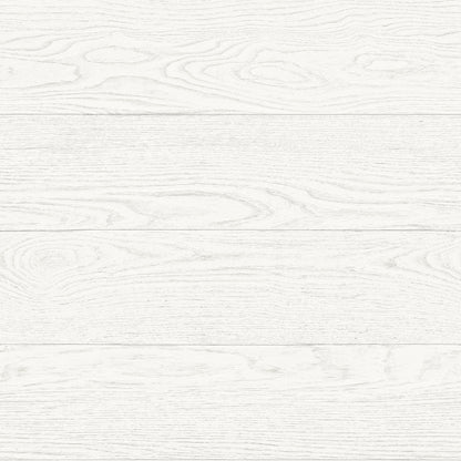 A-Street Prints Salvaged White Wood Wallpaper, 20.5-in by 33-ft