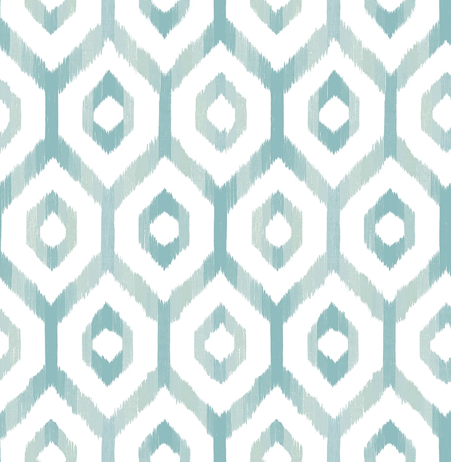 A-Street Prints Lucia Teal Diamond Wallpaper, 20.5-in by 33-ft