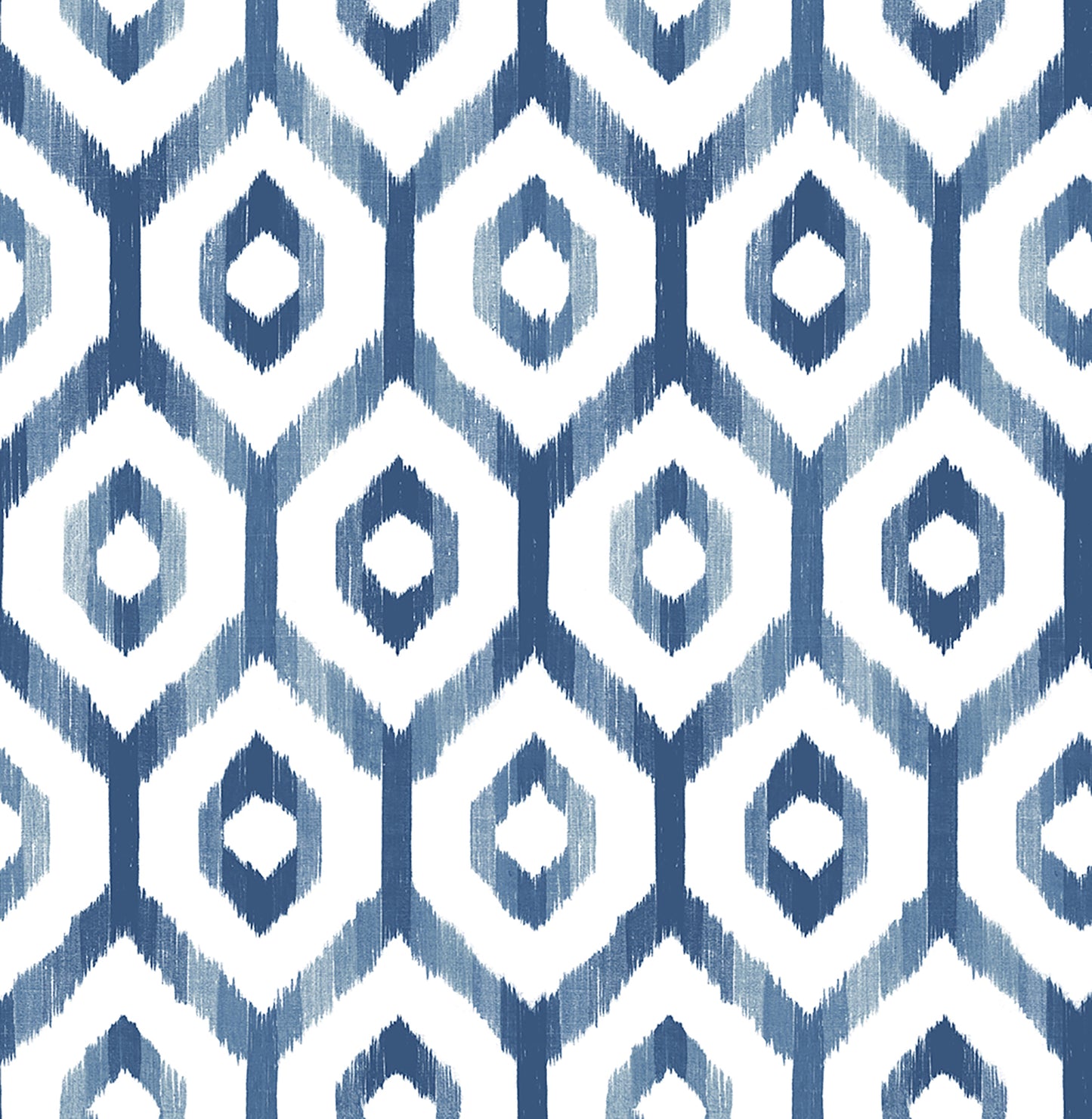 A-Street Prints Lucia Blue Diamond Wallpaper, 20.5-in by 33-ft