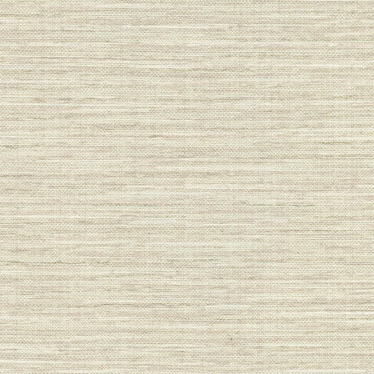 Warner Textures Bay Ridge Taupe Faux Grasscloth Wallpaper, 27-in by 27-ft