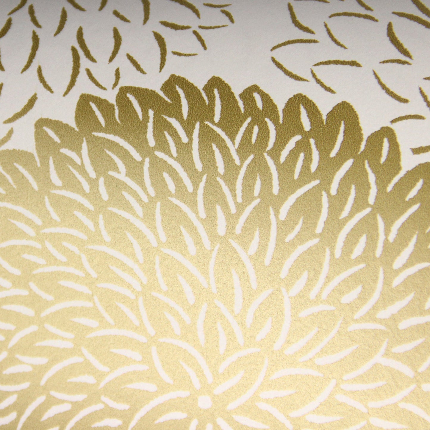 A-Street Prints Blithe Gold Floral Wallpaper, 20.5-in by 33-ft