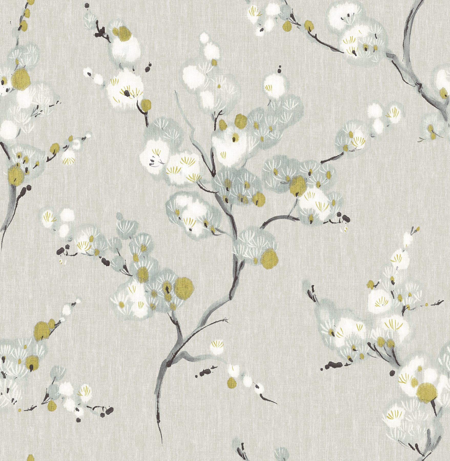 A-Street Prints Bliss Blue Blossom Wallpaper, 20.5-in by 33-ft