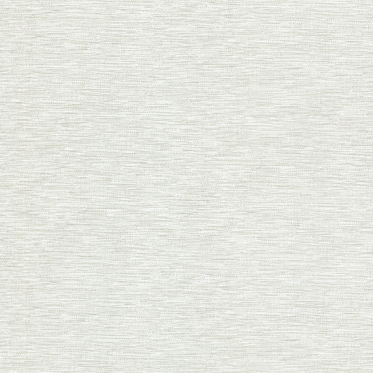 Warner Textures San Paulo Light Grey Horizontal Weave Wallpaper, 27-in by 27-ft