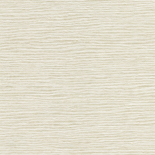 Warner Textures Mabe Cream Faux Grasscloth Wallpaper, 27-in by 27-ft