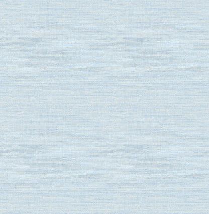 A-Street Prints Agave Blue Grasscloth Wallpaper, 20.5-in by 33-ft