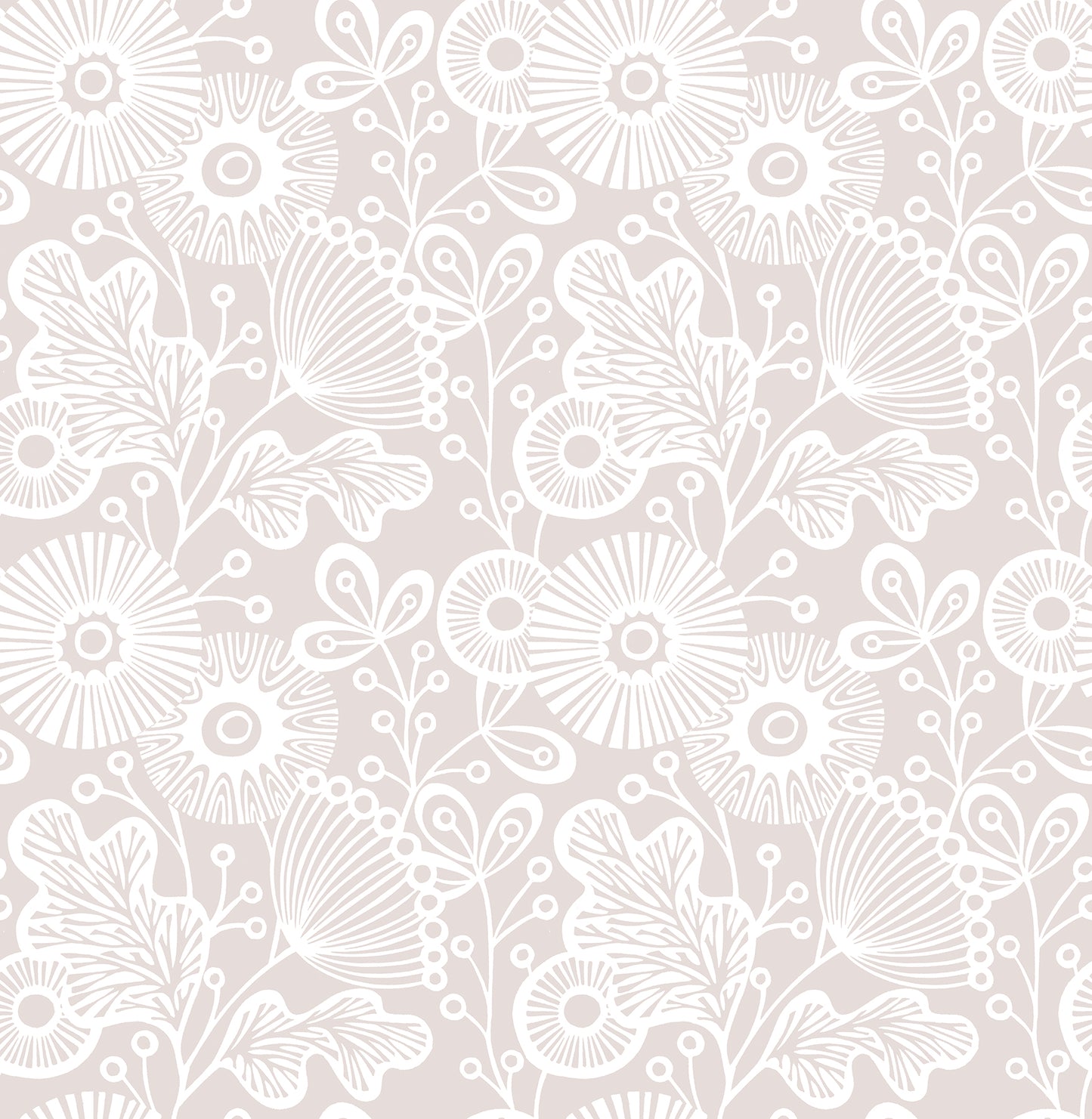 A-Street Prints Ana Rose Rose Floral Wallpaper, 20.5-in by 33-ft