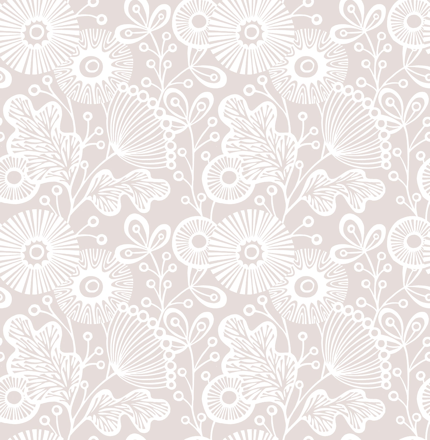 A-Street Prints Ana Rose Rose Floral Wallpaper, 20.5-in by 33-ft