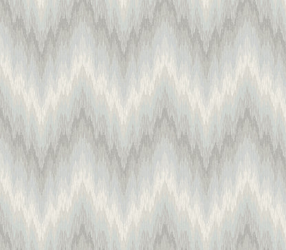 A-Street Prints Whistler Cream Ikat Texture Wallpaper, 52-in by 3-ft