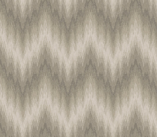 A-Street Prints Whistler Neutral Ikat Texture Wallpaper, 52-in by 3-ft