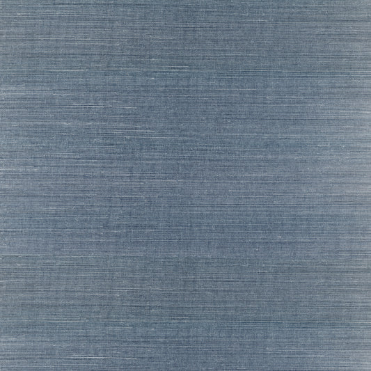 A-Street Prints Lamphu Blue Grasscloth Wallpaper, 36-in by 24-ft