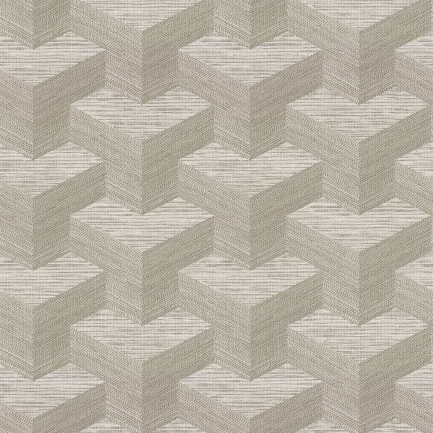 A-Street Prints Y Knot Neutral Geometric Texture Wallpaper, 27-in by 27-ft