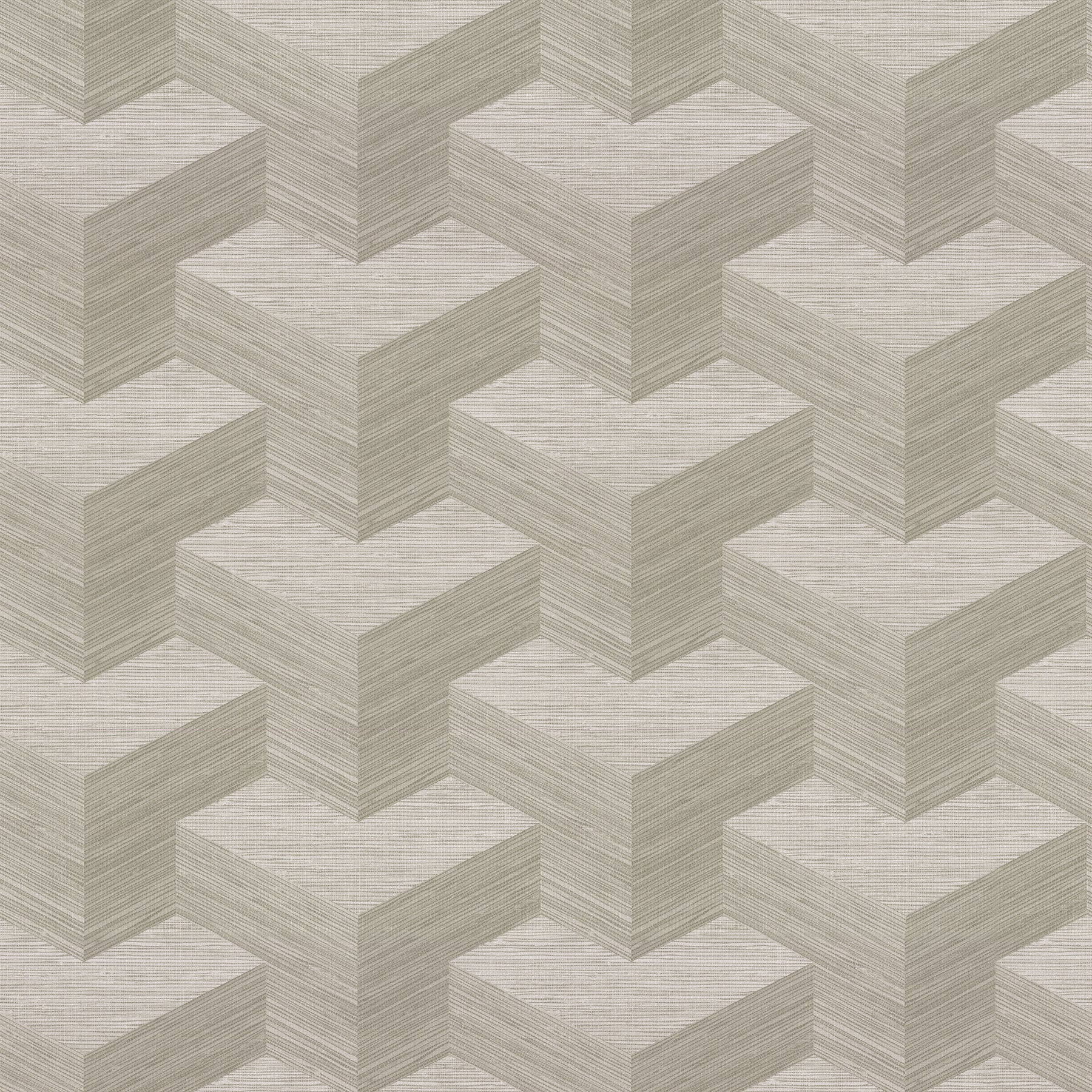 A-Street Prints Y Knot Neutral Geometric Texture Wallpaper, 27-in by 27-ft