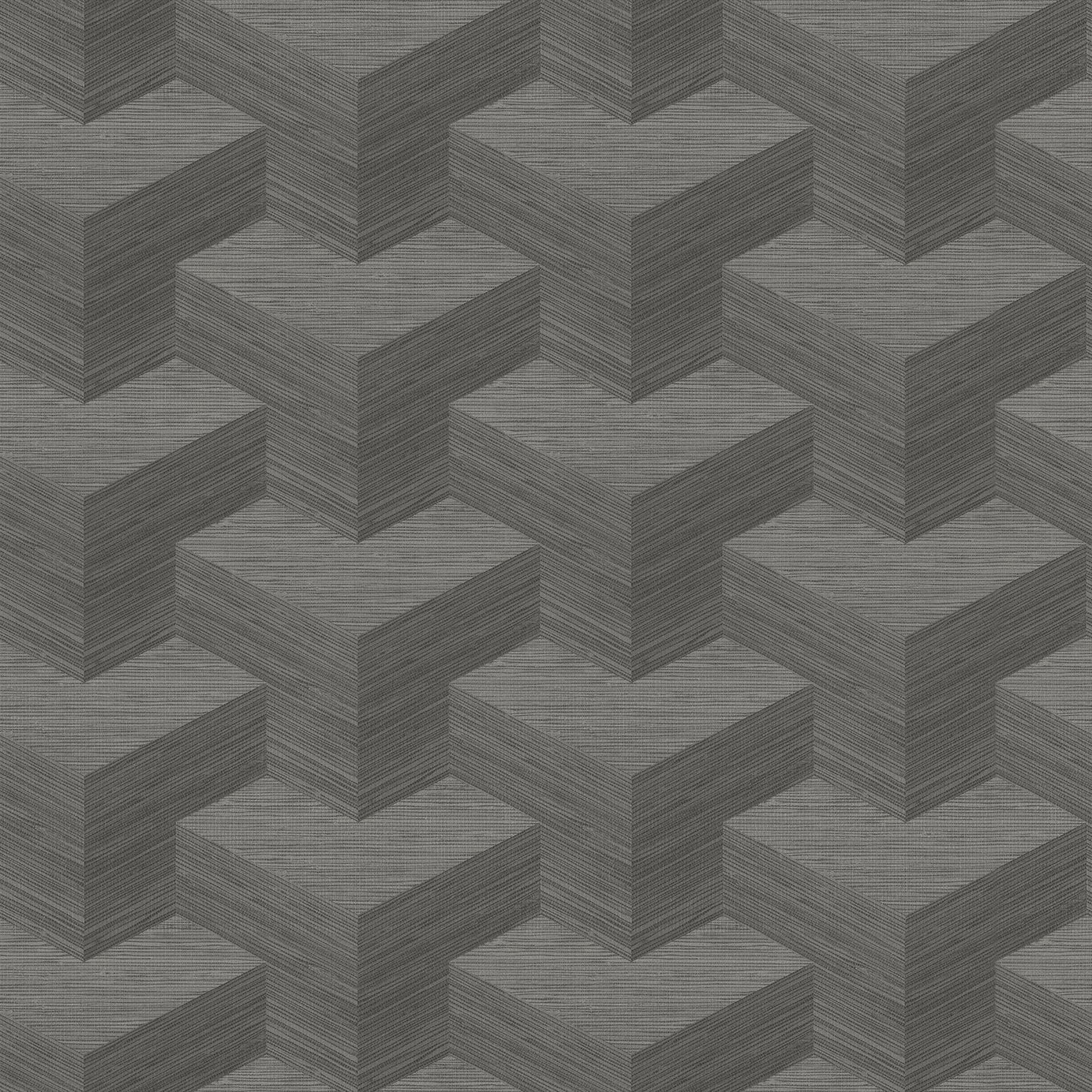 A-Street Prints Y Knot Grey Geometric Texture Wallpaper, 27-in by 27-ft