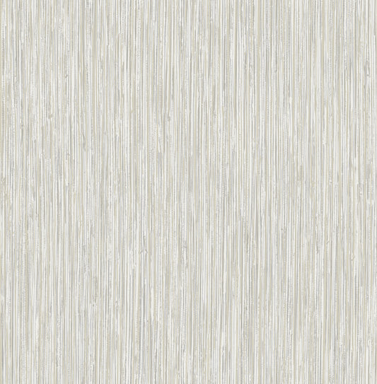 Fine Decor Kofi Grey Faux Grasscloth Wallpaper, 20.5-in by 33-ft