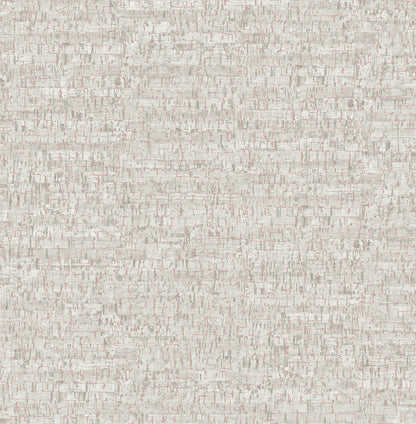 Fine Decor Henrique Grey Faux Cork Wallpaper, 20.5-in by 33-ft