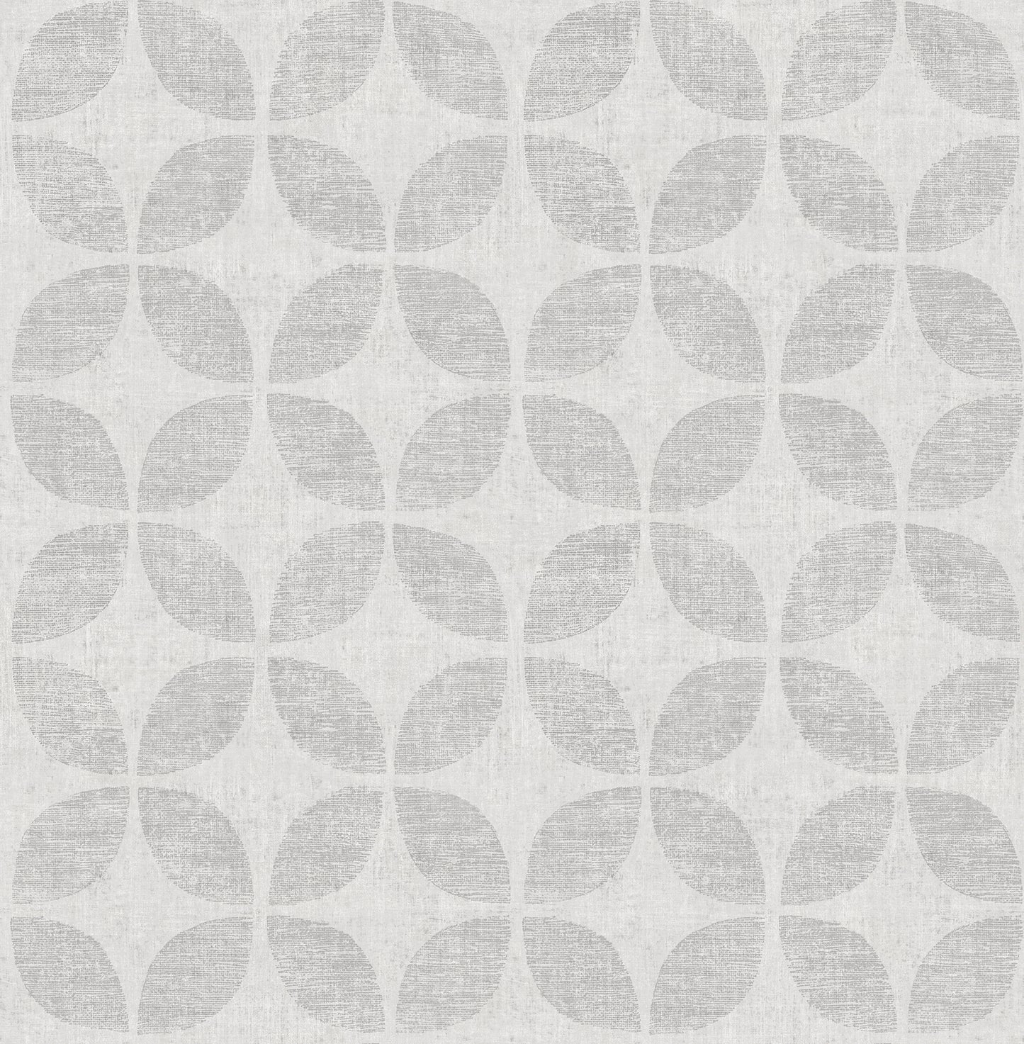 A-Street Prints Polaris Silver Geometric Wallpaper, 20.5-in by 33-ft