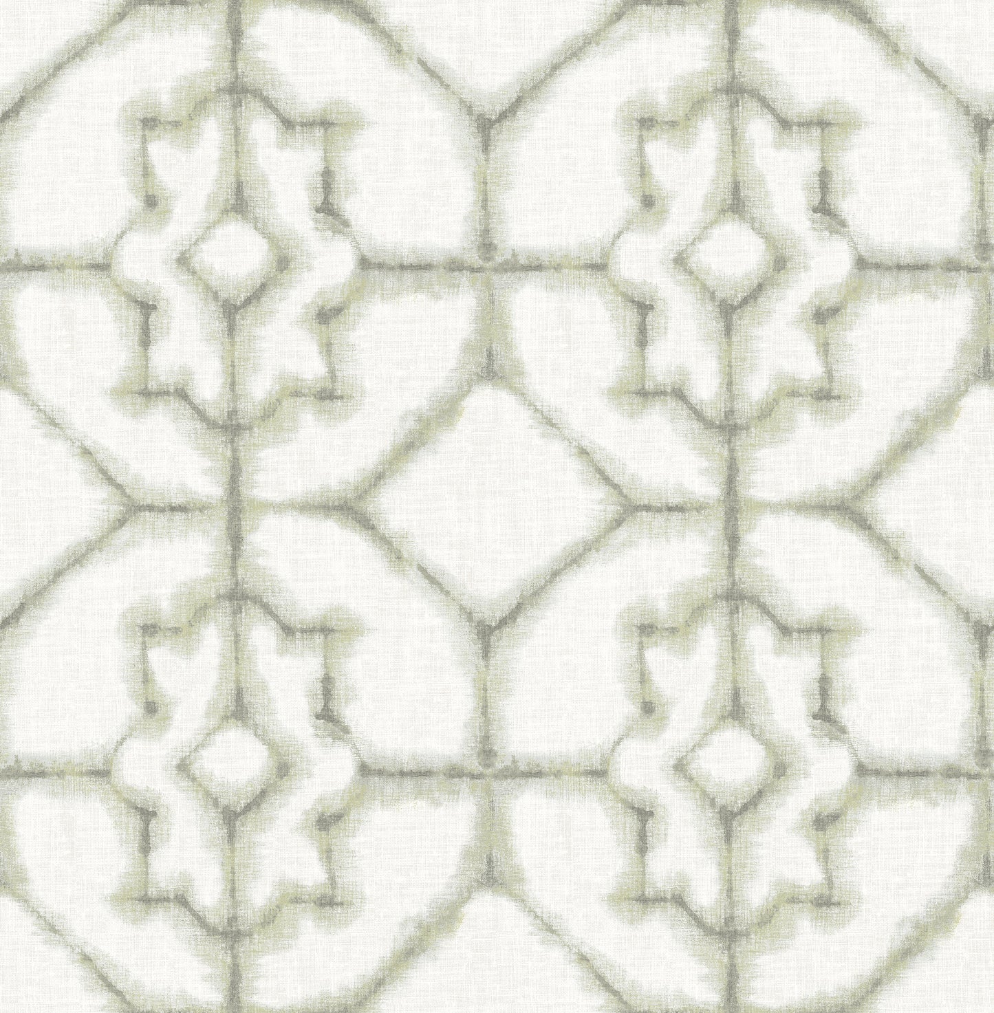 A-Street Prints Verandah Moss Shibori Wallpaper, 20.5-in by 33-ft