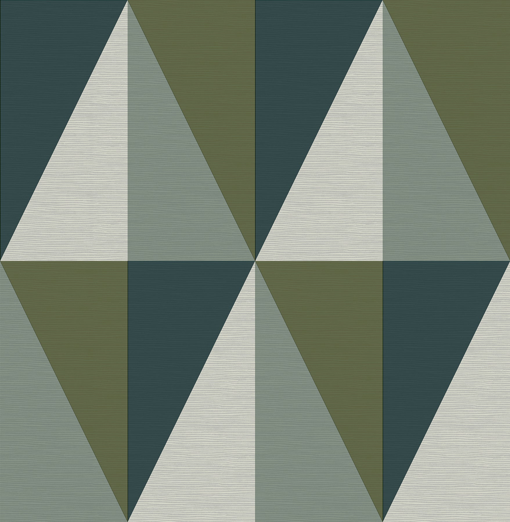 A-Street Prints Aspect Green Geometric Faux Grasscloth Wallpaper, 20.5-in by 33-ft