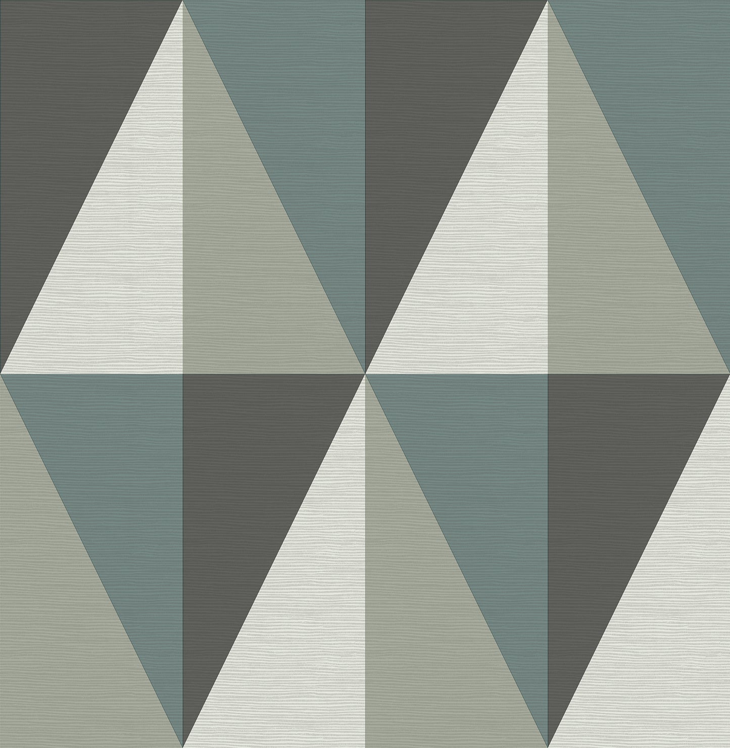 A-Street Prints Aspect Teal Geometric Faux Grasscloth Wallpaper, 20.5-in by 33-ft