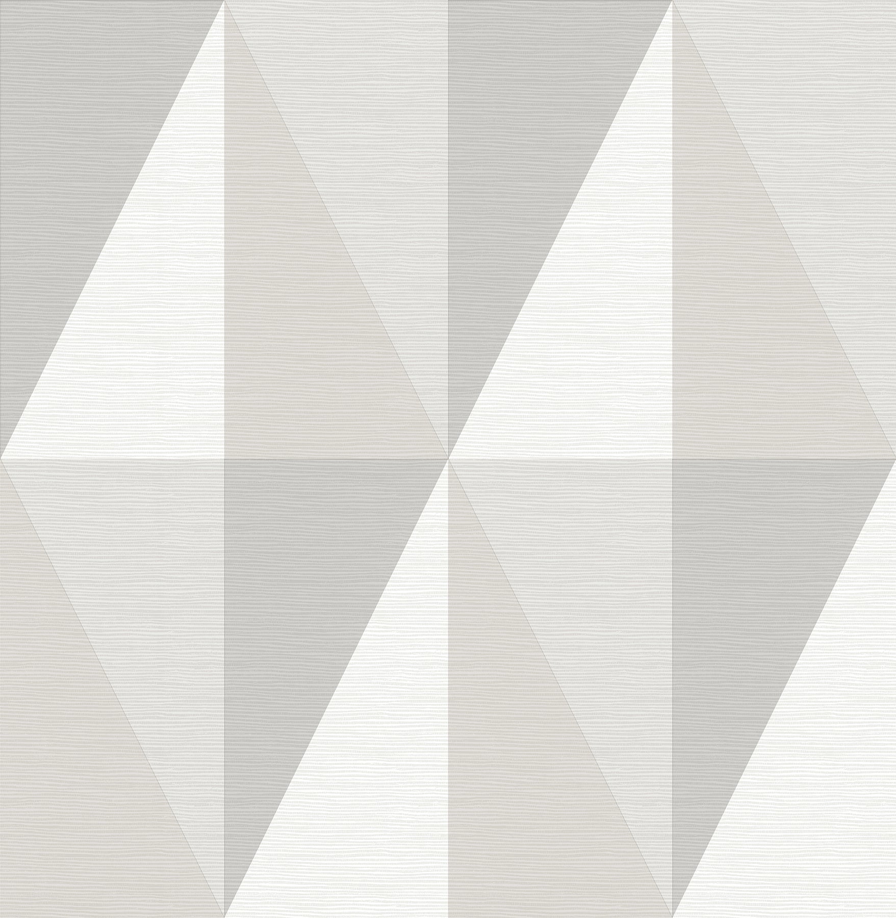 A-Street Prints Aspect Grey Geometric Faux Grasscloth Wallpaper, 20.5-in by 33-ft