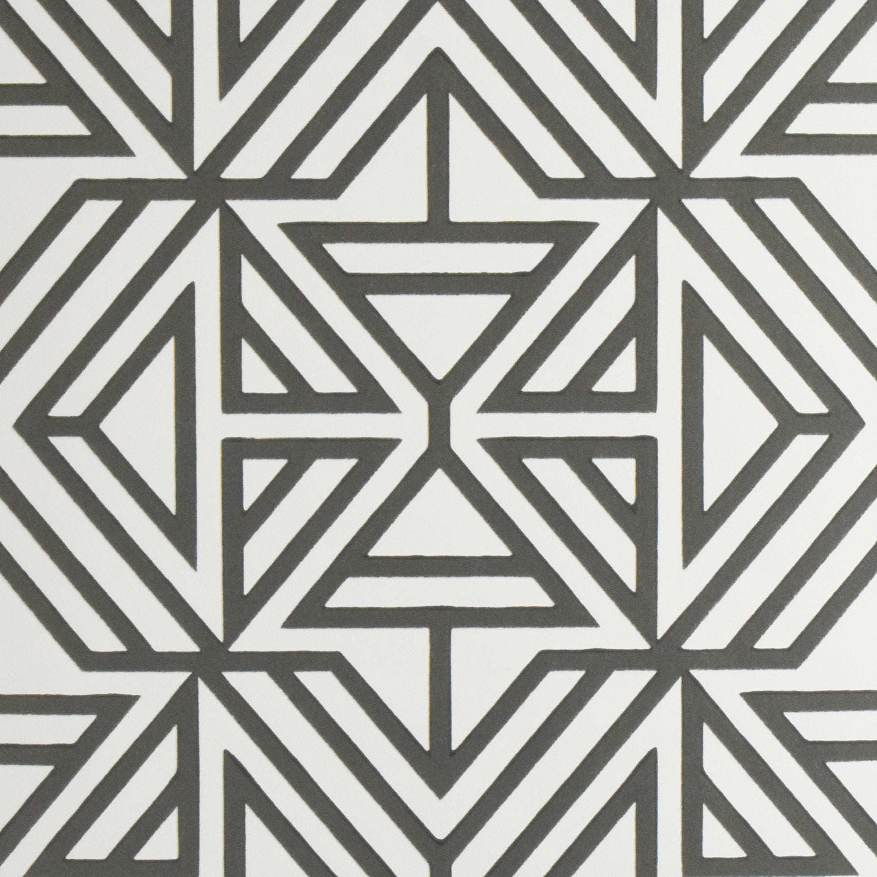 A-Street Prints Helios Taupe Geometric Wallpaper, 20.5-in by 33-ft