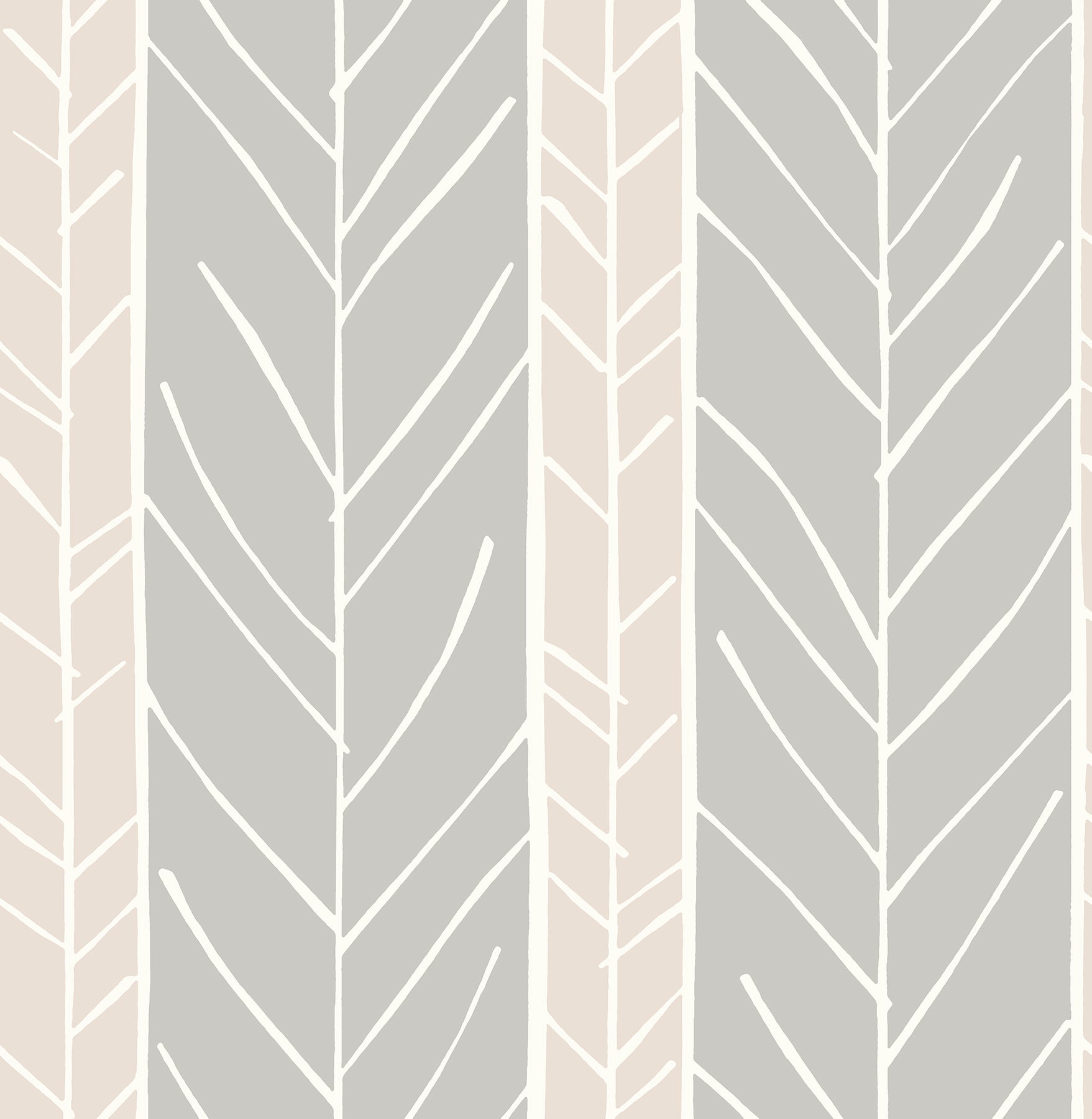 A-Street Prints Lottie Rose Stripe Wallpaper, 20.5-in by 33-ft