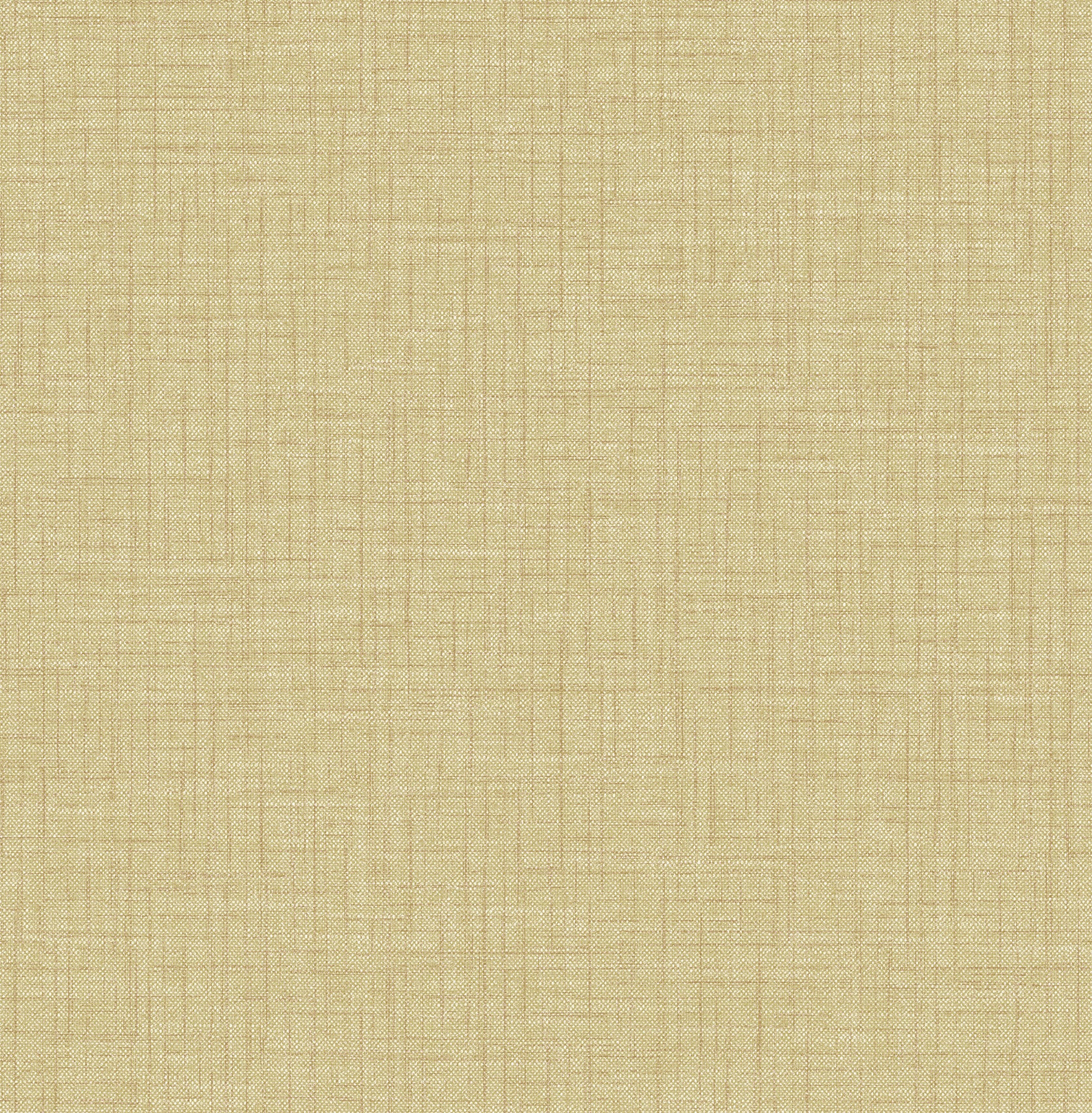 A-Street Prints Jocelyn Yellow Faux Linen Wallpaper, 20.5-in by 33-ft