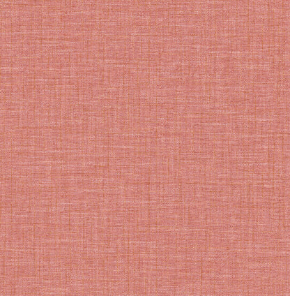 A-Street Prints Jocelyn Pink Faux Linen Wallpaper, 20.5-in by 33-ft