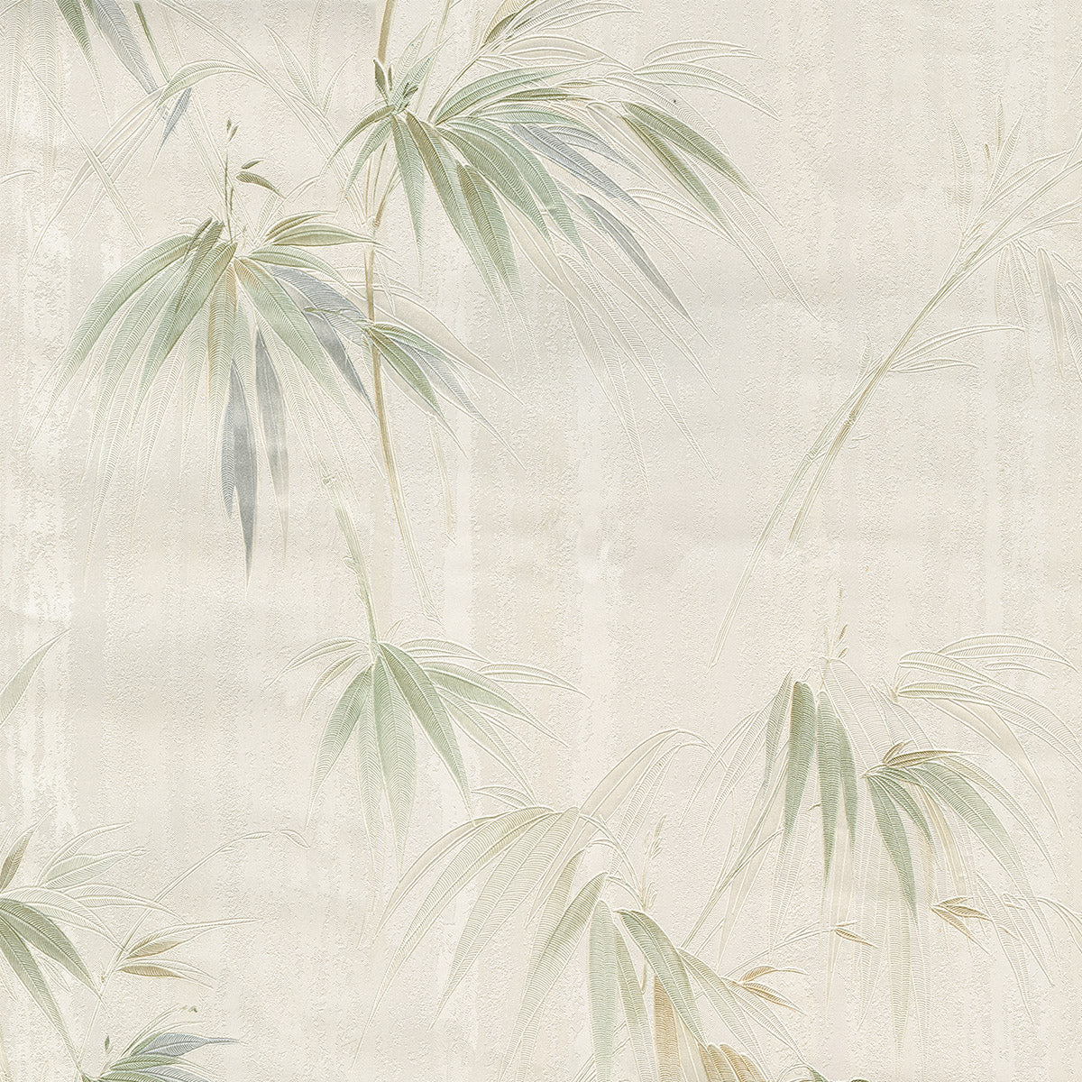 Brewster Atlis Neutral Bamboo Wallpaper, 20.5-in by 33-ft