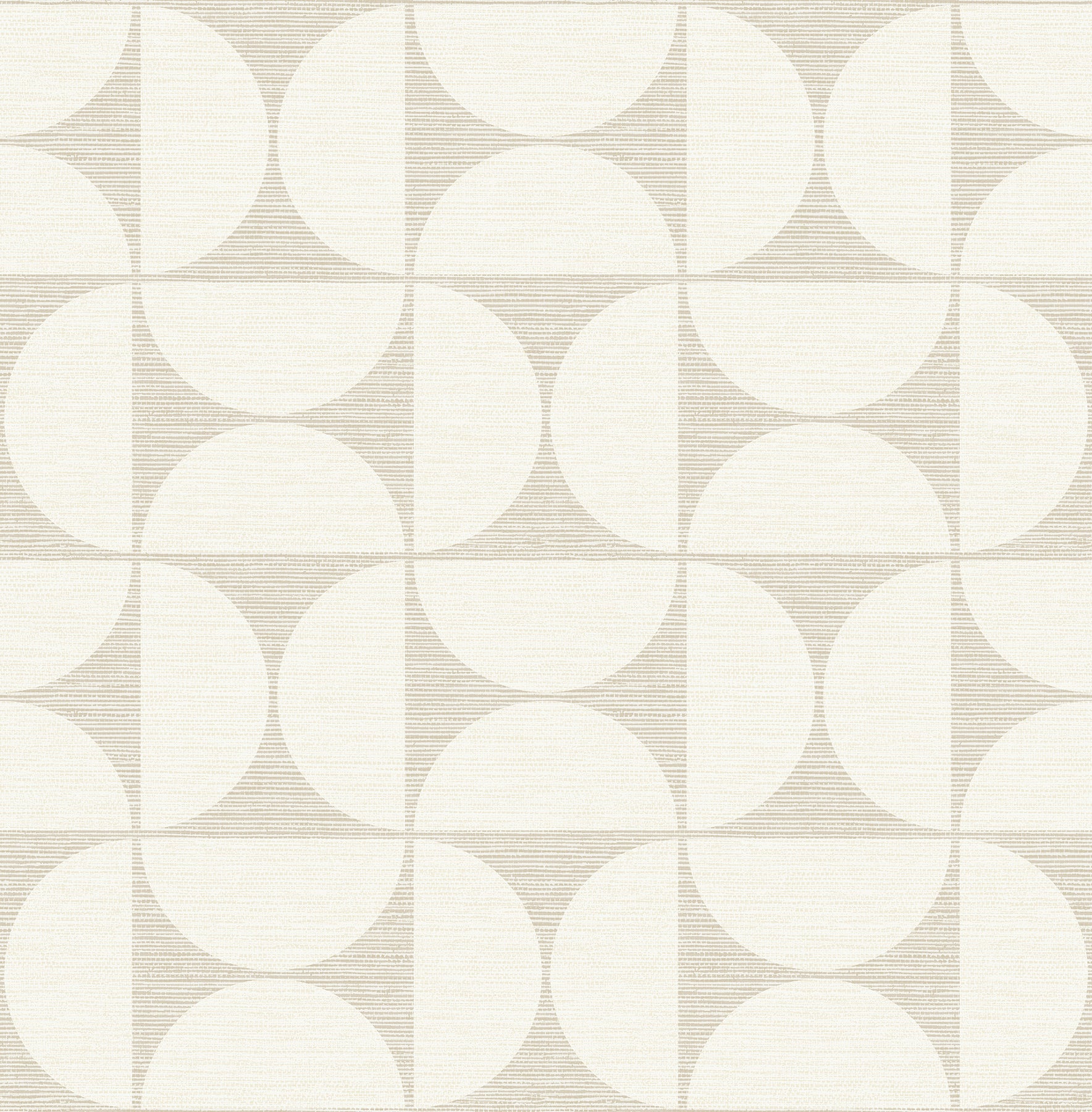 Brewster Deedee Beige Geometric Faux Grasscloth Wallpaper, 20.5-in by 33-ft