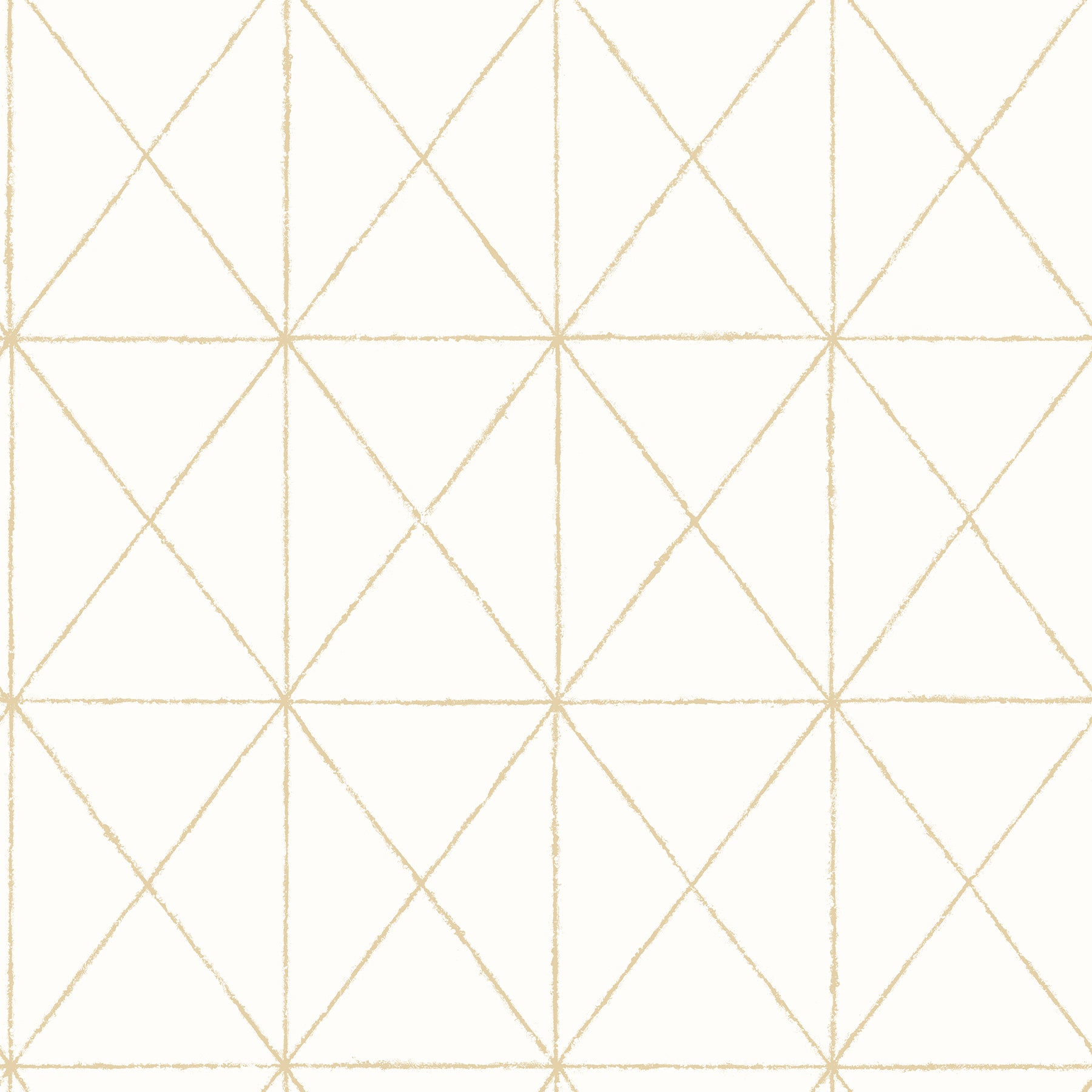 Brewster Intersection Gold Diamond Wallpaper, 20.5-in by 33-ft