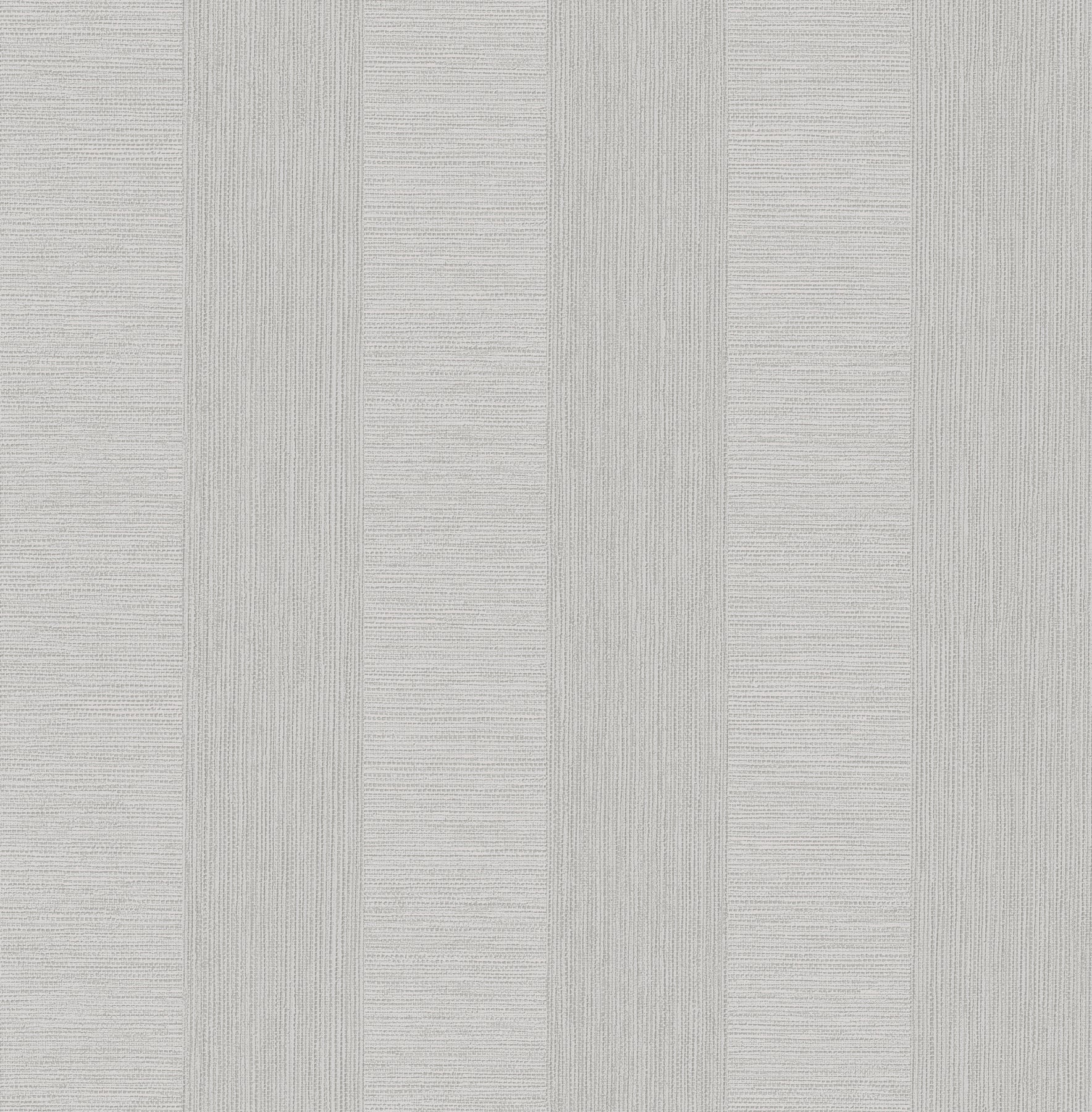 A-Street Prints Intrepid Light Grey Faux Grasscloth Stripe Wallpaper, 20.5-in by 33-ft