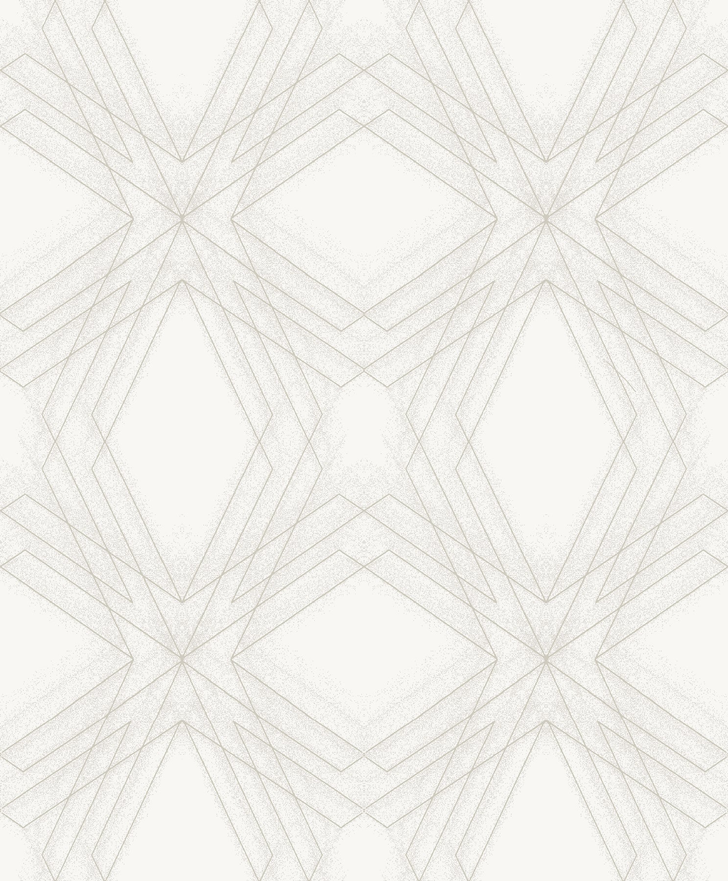 A-Street Prints Relativity Off White Geometric Wallpaper, 21-in by 33-ft